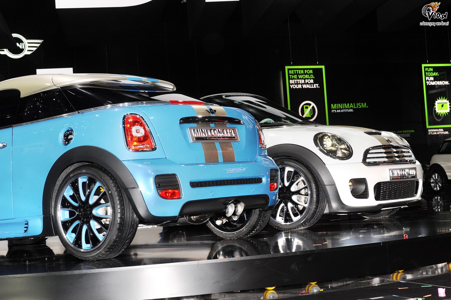 Mini Coupe Roadster Concept - Frankfurt Motor Show 2009
