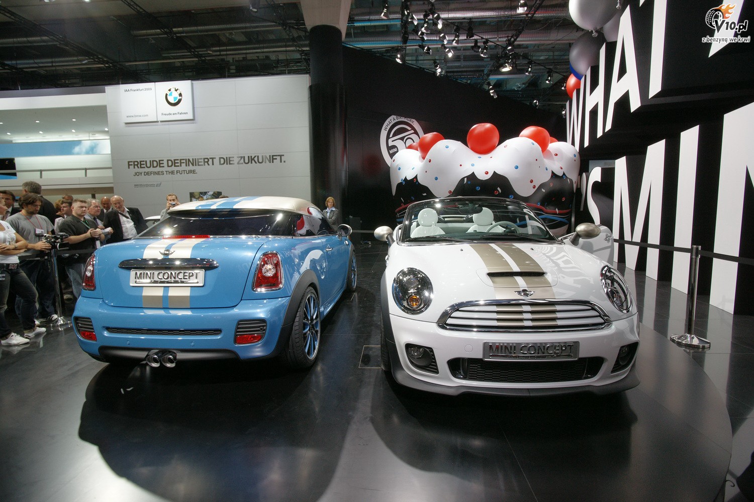 Mini Coupe Roadster Concept - Frankfurt Motor Show 2009