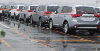 Nowe Mitsubishi Outlander sfotografowane bez kamuflażu