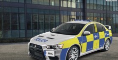 Mitsubishi Lancer EVO X w subie brytyjskiej policji