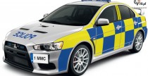 Mitsubishi Lancer EVO X w subie brytyjskiej policji