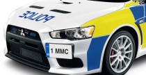 Mitsubishi Lancer EVO X w subie brytyjskiej policji