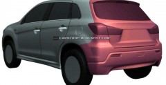 Mitsubishi - may crossover - szkic projektowy