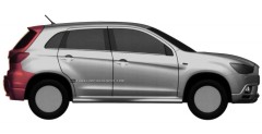 Mitsubishi - may crossover - szkic projektowy