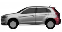 Mitsubishi - may crossover - szkic projektowy