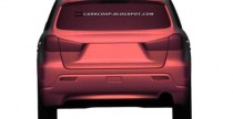 Mitsubishi - may crossover - szkic projektowy