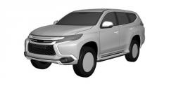 Mitsubishi Pajero Sport - rysunki patentowe