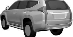 Mitsubishi Pajero Sport - rysunki patentowe