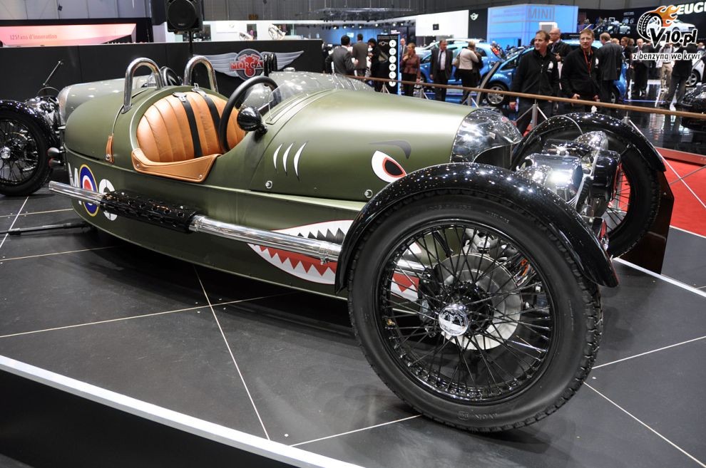 Morgan 3 Wheeler na targach w Genewie