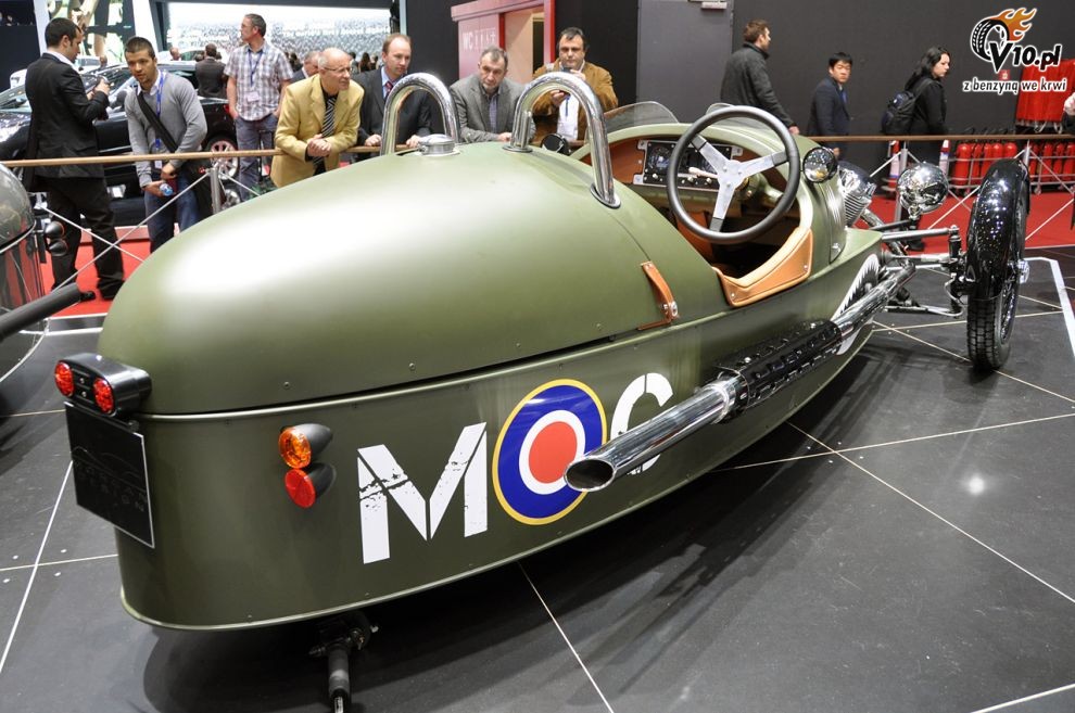 Morgan 3 Wheeler na targach w Genewie
