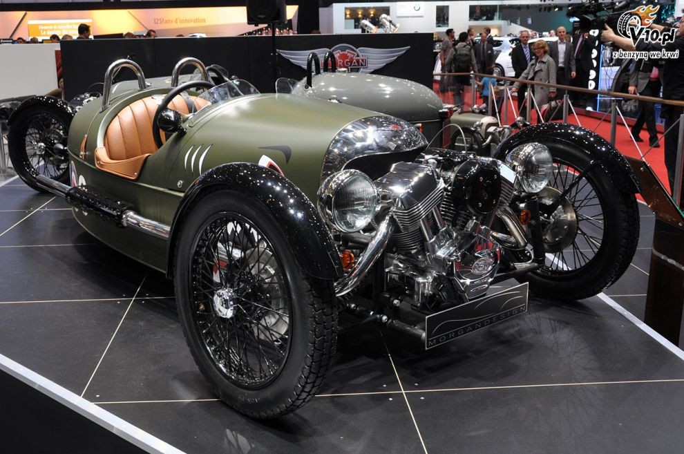 Morgan 3 Wheeler na targach w Genewie