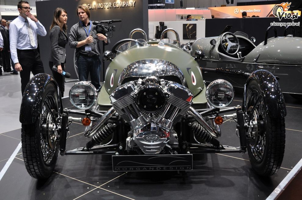 Morgan 3 Wheeler na targach w Genewie