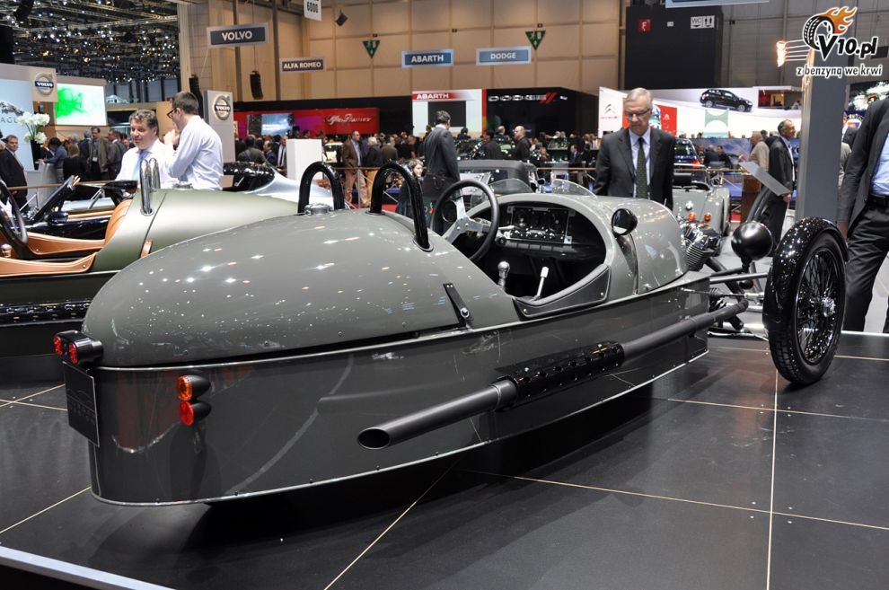 Morgan 3 Wheeler na targach w Genewie