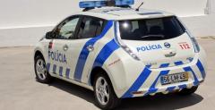 Nissan Leaf - Policja