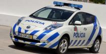 Nissan Leaf - Policja