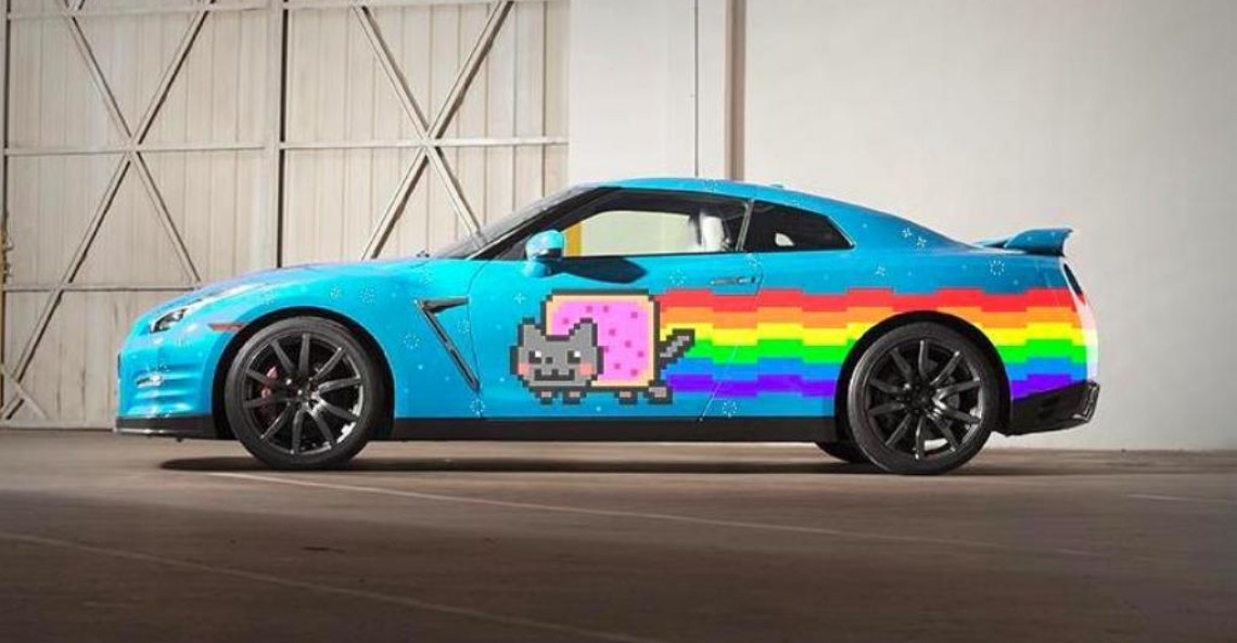 Nissan GT-R Nyan Cat