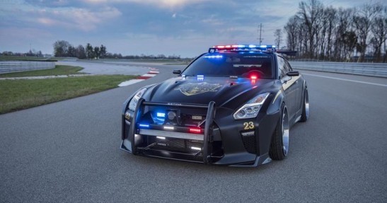 Nissan GT-R radiowóz