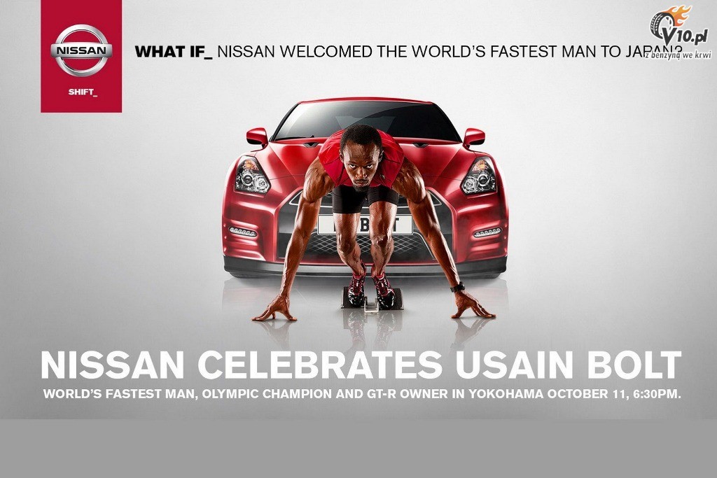 Nissan GT-R Usain Bolt