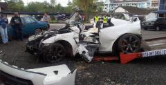 Nissan GT-R - wypadek w Malezji