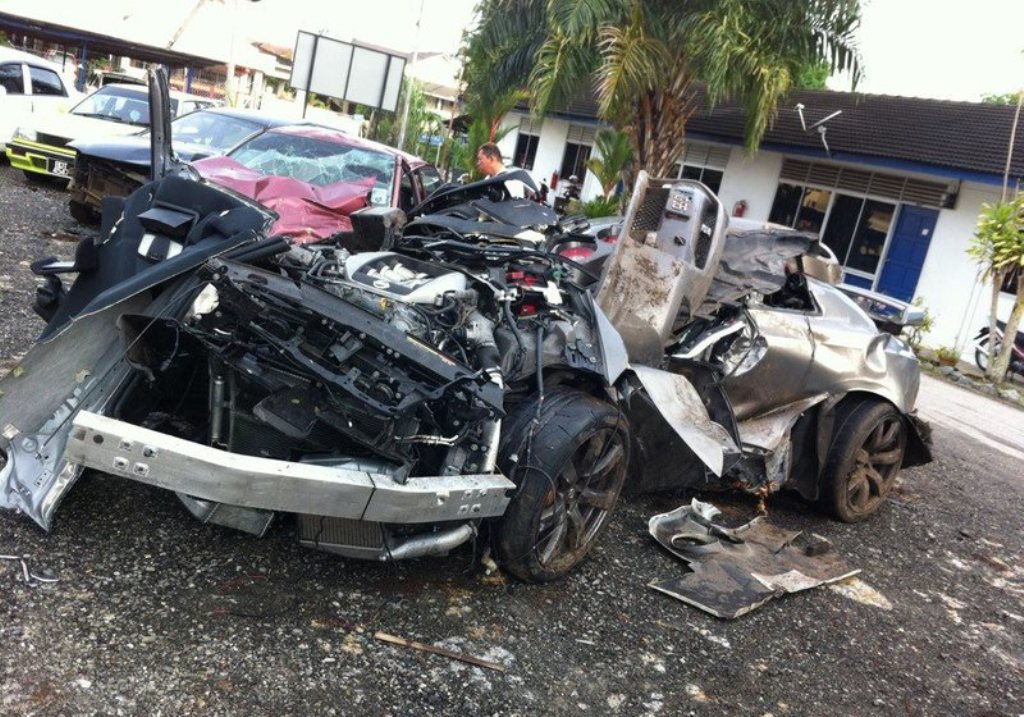 Nissan skyline accident kl #10