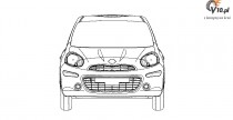 Nissan Micra 2011 - oficjalne szkice