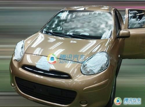 Nowy Nissan Micra 2010 - zdjcie szpiegowskie