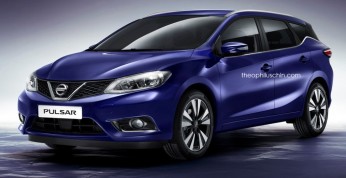 Nissan Pulsar w wydaniu kombi - wizualizacja