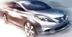 Nissan Versa - pierwszy szkic