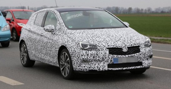 Nowy Opel Astra - zdjęcia szpiegowskie