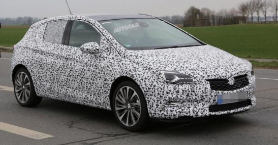 Nowy Opel Astra - zdjęcia szpiegowskie