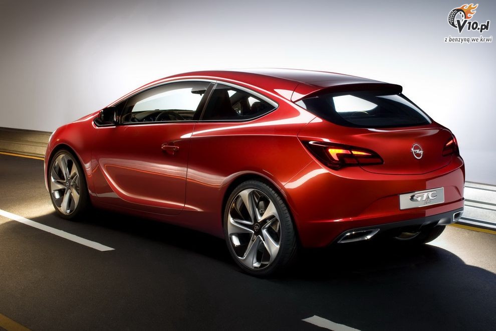 Nowy Opel Astra GTC - wstpna prezentacja w animacji komputerowej