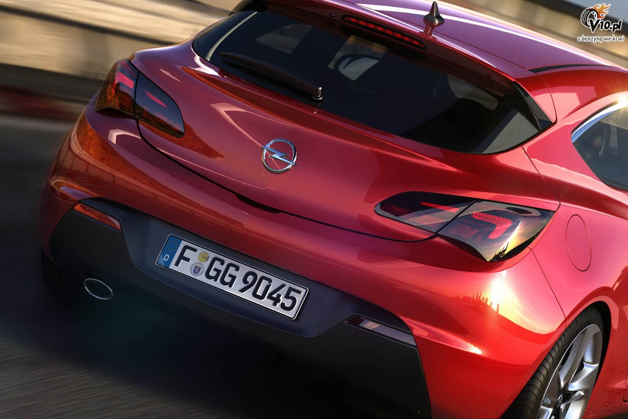 Nowy Opel Astra GTC - wstpna prezentacja w animacji komputerowej