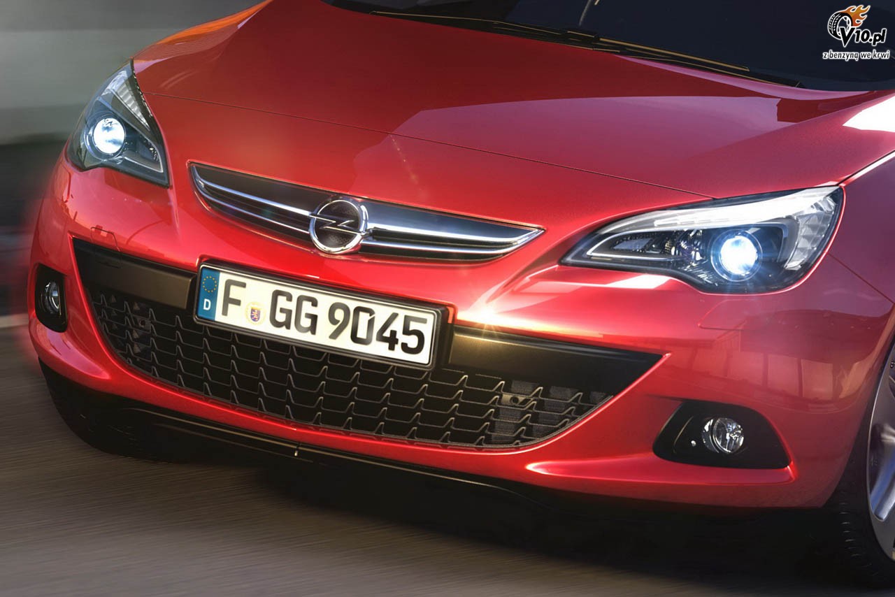 Nowy Opel Astra GTC - wstpna prezentacja w animacji komputerowej