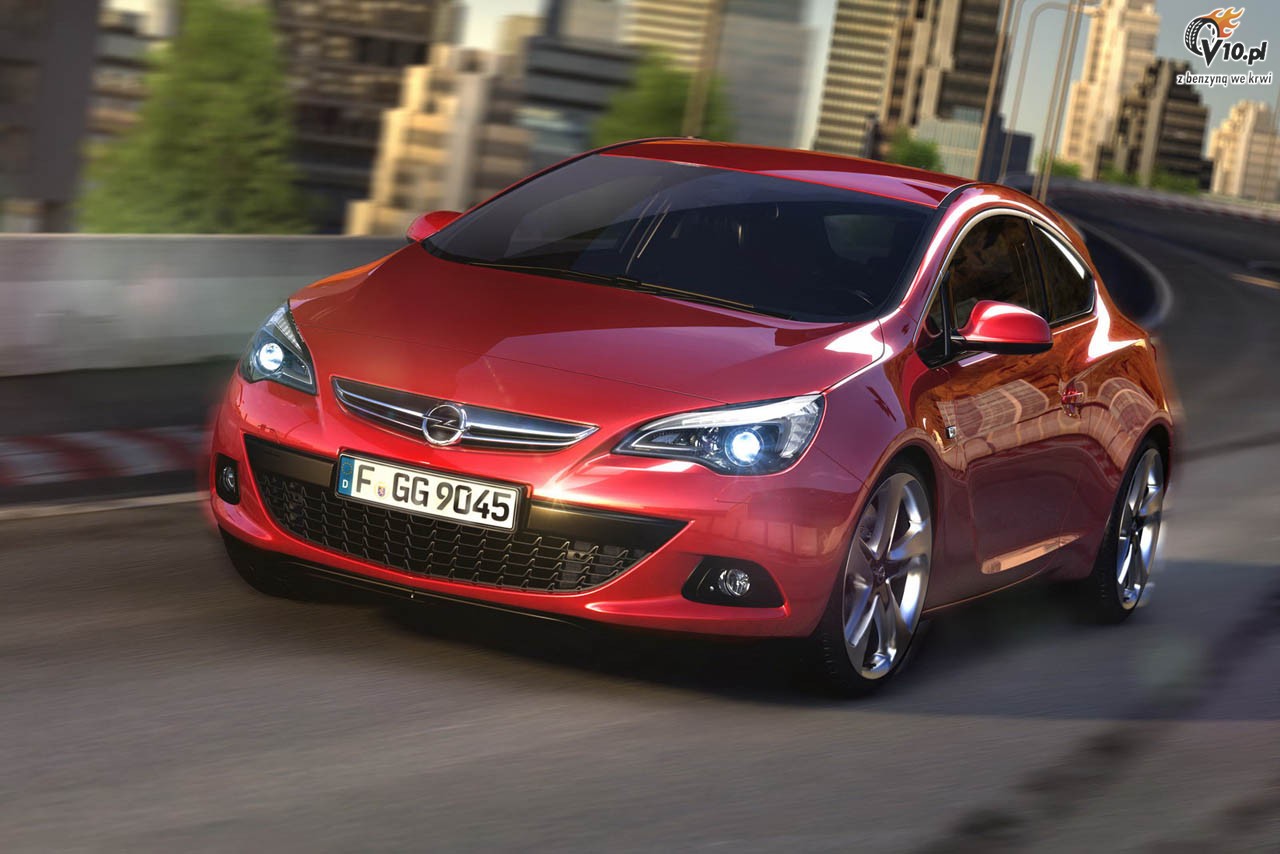 Nowy Opel Astra GTC - wstpna prezentacja w animacji komputerowej