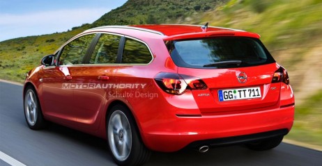 Nowy Opel Astra Sports Tourer 2010 - wizualizacja
