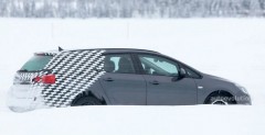 Nowy Opel Astra IV Caravan kombi - zdjcie szpiegowskie