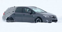 Nowy Opel Astra IV Caravan kombi - zdjcie szpiegowskie
