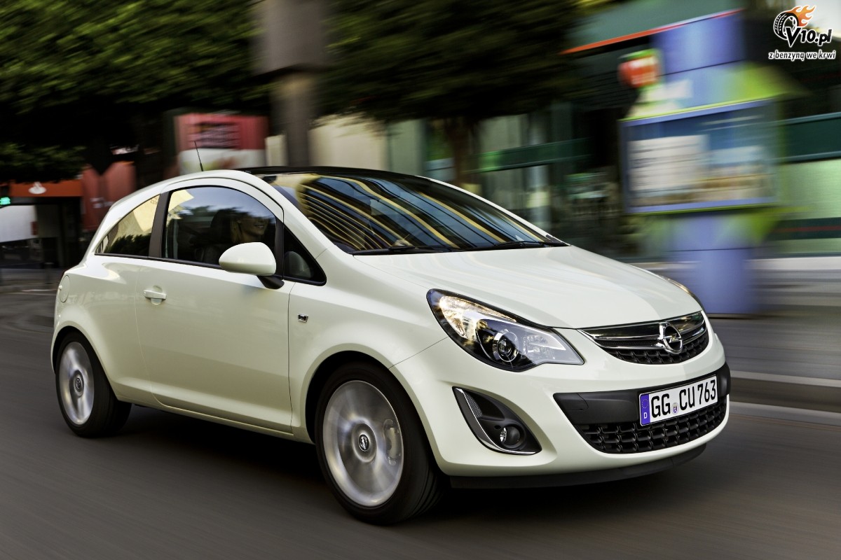 Opel Corsa przeprojektowany do wersji 2011