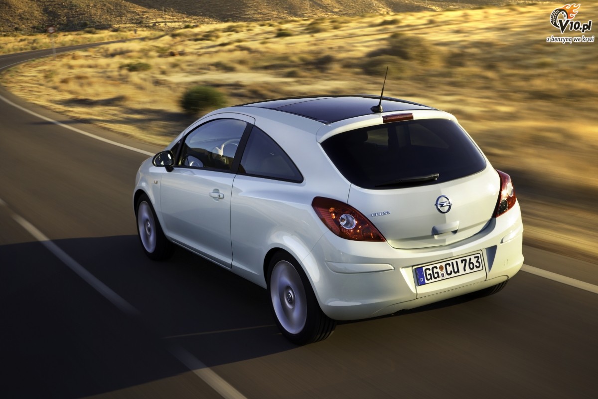 Opel Corsa przeprojektowany do wersji 2011