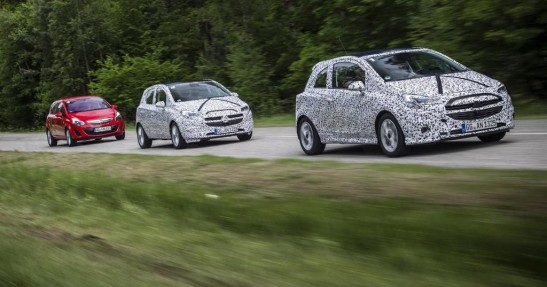 Nowy Opel Corsa - zdjęcia szpiegowskie