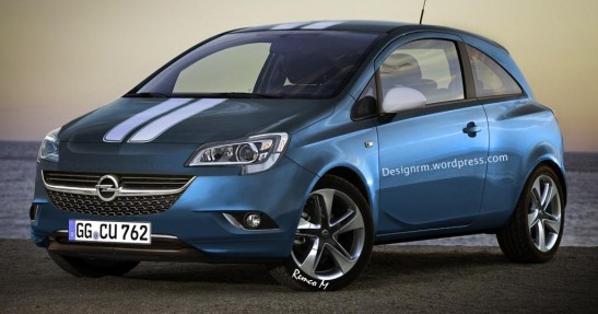 Nowy Opel Corsa - wizualizacja