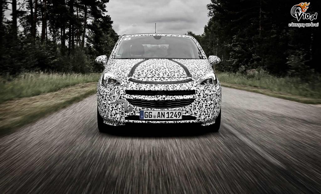 Nowy Opel Corsa - zdjcia szpiegowskie