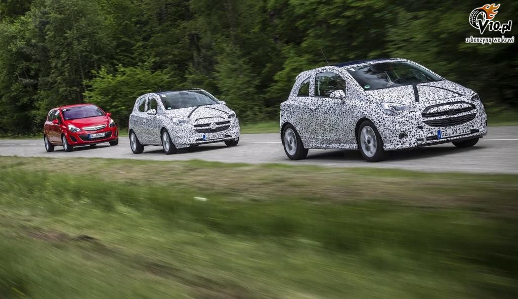 Nowy Opel Corsa - zdjcia szpiegowskie