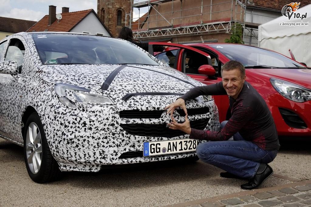 Nowy Opel Corsa - zdjcia szpiegowskie