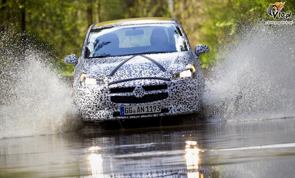 Nowy Opel Corsa - zdjcia szpiegowskie