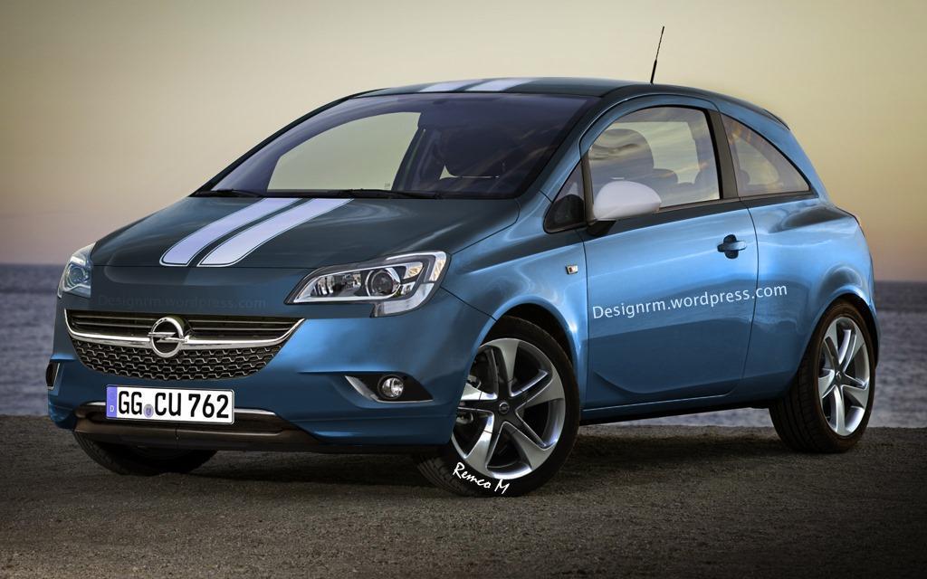 Nowy Opel Corsa - wizualizacja