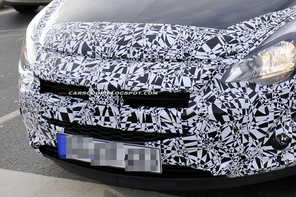 Opel Corsa - zdjcia szpiegowskie