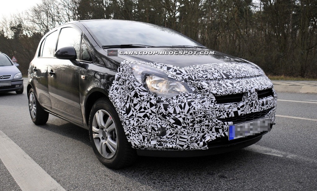 Opel Corsa - zdjcia szpiegowskie