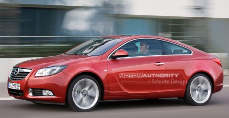Nowy Opel Insignia Coupe - wizualizacja