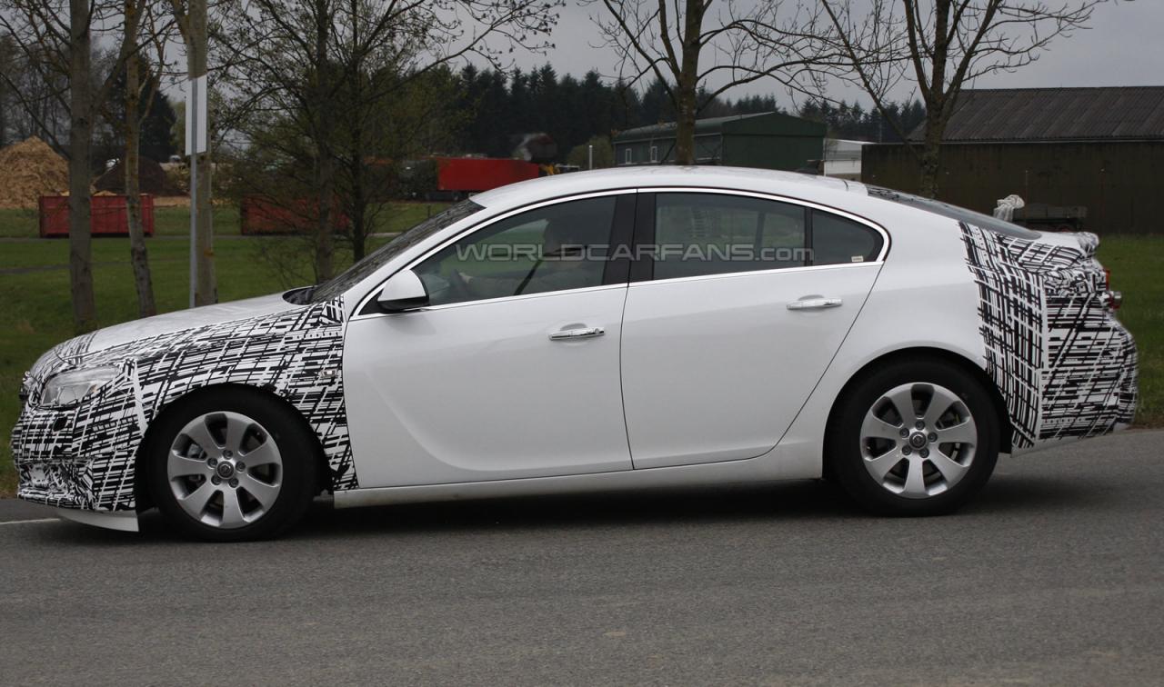 Opel Insignia 2013 - zdjcia szpiegowskie